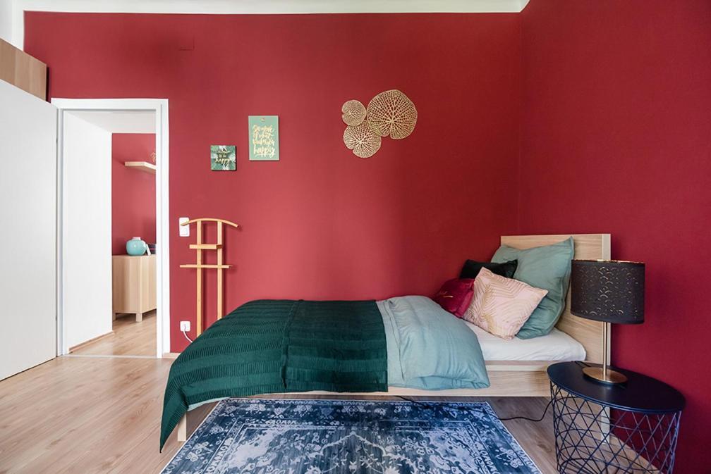 Colorful Apartment Facing Green Courtyard ウィーン エクステリア 写真