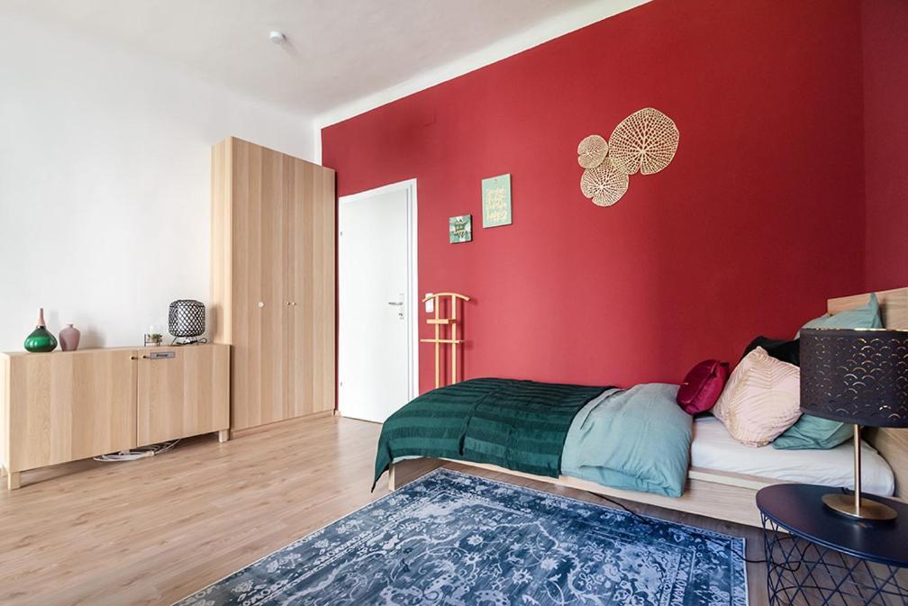 Colorful Apartment Facing Green Courtyard ウィーン エクステリア 写真